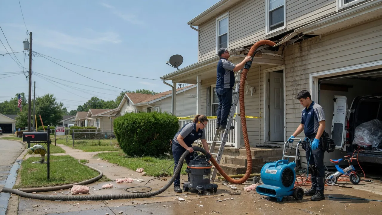 Water Damage Restoration in Valmeyer, IL near me